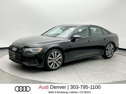Brilliant Black 2023 Audi A6 45 Premium