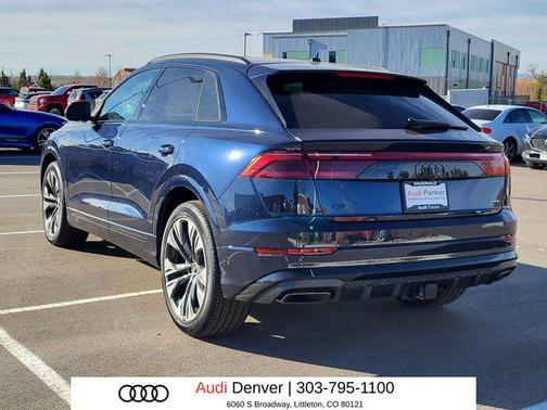 Waitomo Blue Metallic 2026 Audi Q8 55 Premium Plus