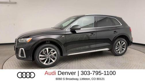 Mythos Black Metallic 2023 Audi Q5 45 S line Premium Plus