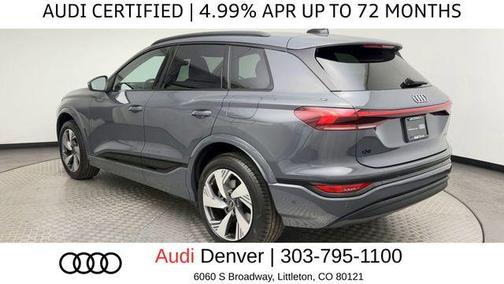 Magnet Gray 2025 Audi Q6 e-tron Premium Plus quattro