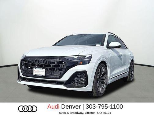 Glacier White Metallic 2026 Audi Q8 55 Premium Plus