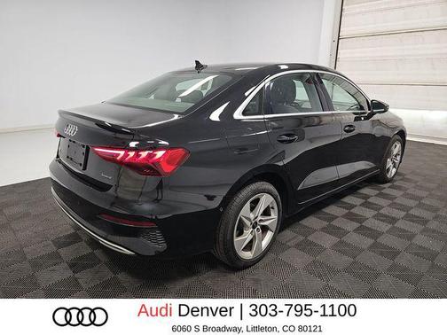 Mythos Black Metallic 2023 Audi A3 Premium