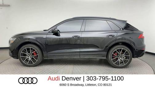 Mythos Black Metallic 2023 Audi Q8 55 Premium Plus