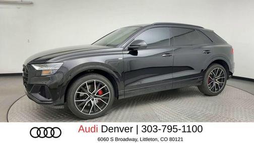 Mythos Black Metallic 2023 Audi Q8 55 Premium Plus