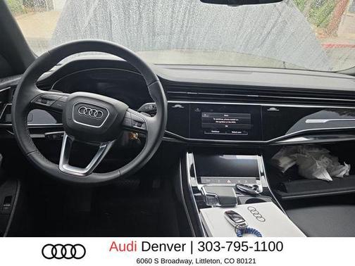 Mythos Black Metallic 2023 Audi Q8 55 Premium Plus