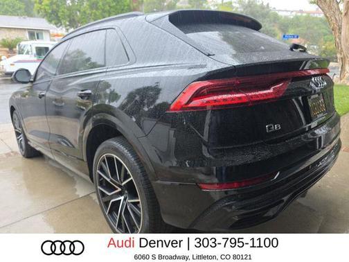 Mythos Black Metallic 2023 Audi Q8 55 Premium Plus