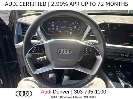 Mythos Black Metallic 2024 Audi Q4 e-tron Premium Plus 55 quattro