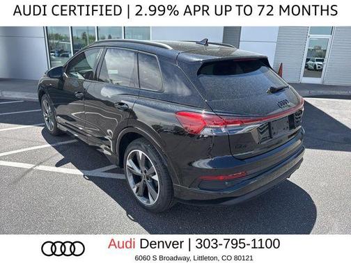 Mythos Black Metallic 2024 Audi Q4 e-tron Premium Plus 55 quattro