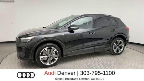Mythos Black Metallic 2024 Audi Q4 e-tron Premium 50 quattro