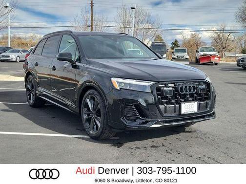 Mythos Black Metallic 2026 Audi Q7 55 Premium Plus