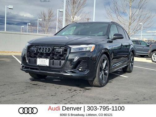 Mythos Black Metallic 2026 Audi Q7 55 Premium Plus