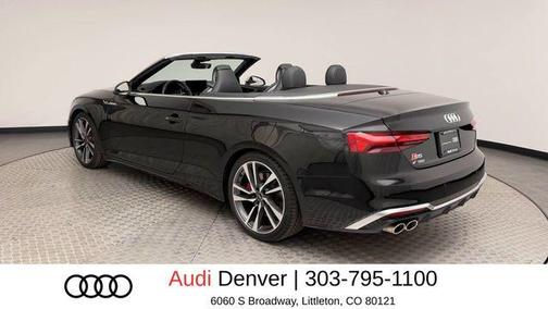 Mythos Black Metallic/Black Roof 2024 Audi S5 3.0T Prestige