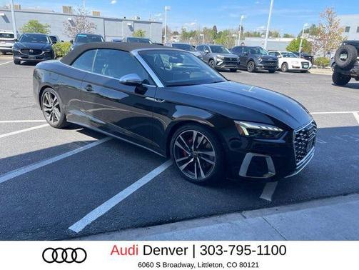 Mythos Black Metallic/Black Roof 2024 Audi S5 3.0T Prestige