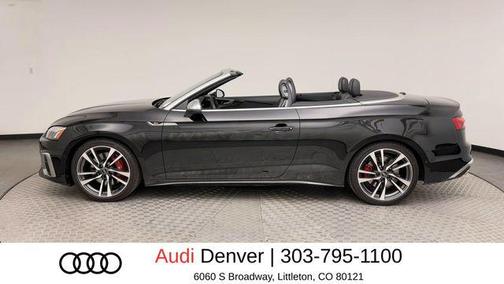 Mythos Black Metallic/Black Roof 2024 Audi S5 3.0T Prestige