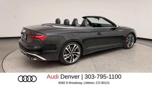 Mythos Black Metallic/Black Roof 2024 Audi S5 3.0T Prestige