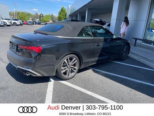 Mythos Black Metallic/Black Roof 2024 Audi S5 3.0T Prestige