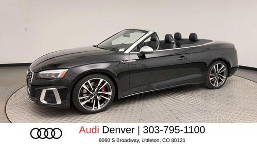 Mythos Black Metallic/Black Roof 2024 Audi S5 3.0T Prestige
