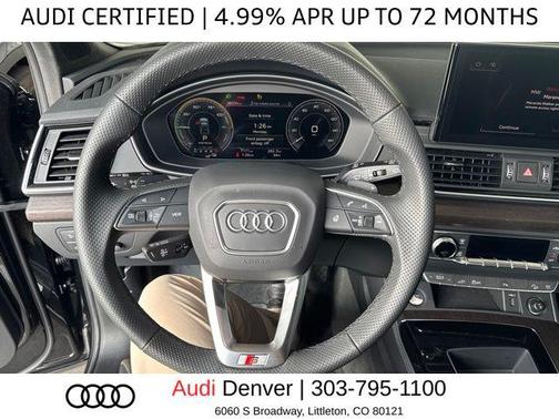 Black 2024 Audi Q5 e 55 S line Premium Plus
