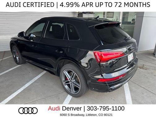 Black 2024 Audi Q5 e 55 S line Premium Plus