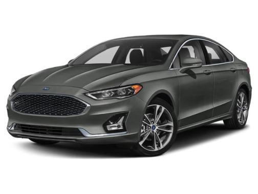 Magnetic Metallic 2020 Ford Fusion Titanium