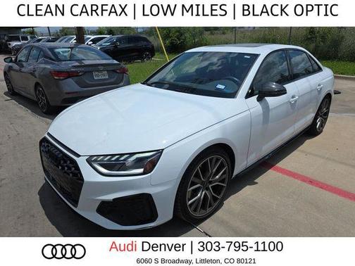 Glacier White Metallic 2023 Audi S4 Premium Plus TFSI quattro Tiptronic