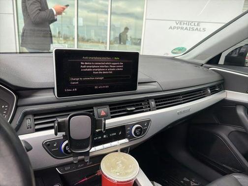 Black 2017 Audi A4 2.0T Premium Plus