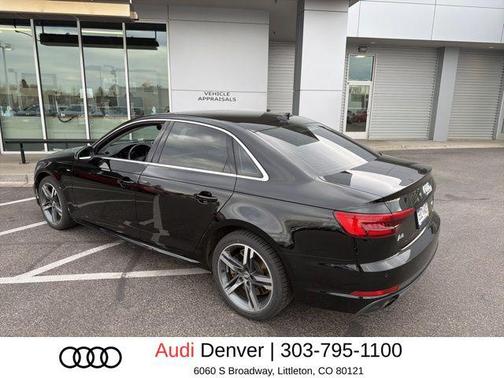Black 2017 Audi A4 2.0T Premium Plus