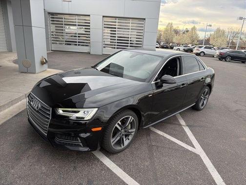 Black 2017 Audi A4 2.0T Premium Plus