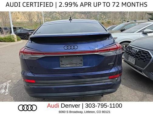 Navarra Blue Metallic 2024 Audi Q4 e-tron Premium Plus 50 quattro