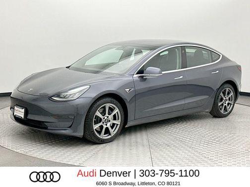 Gray 2020 Tesla Model 3 Long Range