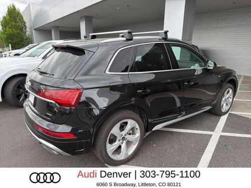 Mythos Black Metallic 2025 Audi Q5 45 S line Premium Plus