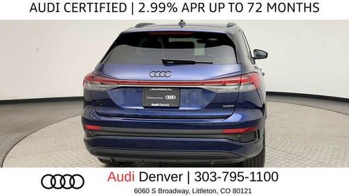 Navarra Blue Metallic 2024 Audi Q4 e-tron Premium Plus 50 quattro