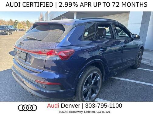 Navarra Blue Metallic 2024 Audi Q4 e-tron Premium Plus 50 quattro