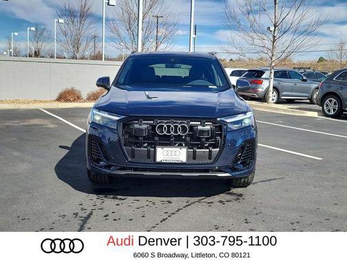 Waitomo Blue Metallic 2026 Audi Q7 55 Premium Plus