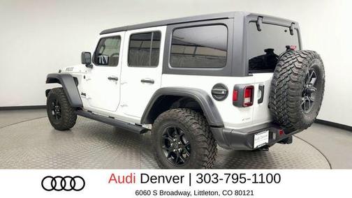 Bright White Clearcoat 2024 Jeep Wrangler Willys