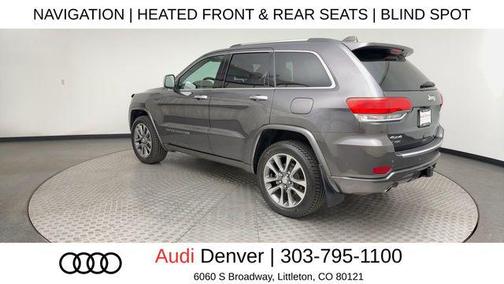 Granite Crystal Metallic Clearcoat 2017 Jeep Grand Cherokee Overland