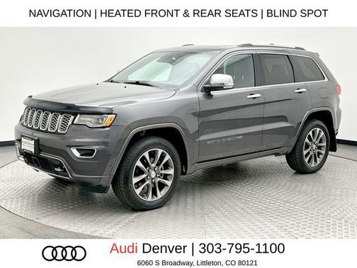 Granite Crystal Metallic Clearcoat 2017 Jeep Grand Cherokee Overland