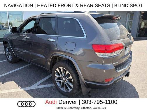 Granite Crystal Metallic Clearcoat 2017 Jeep Grand Cherokee Overland