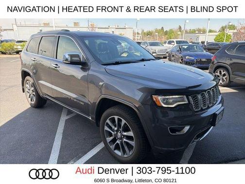 Granite Crystal Metallic Clearcoat 2017 Jeep Grand Cherokee Overland