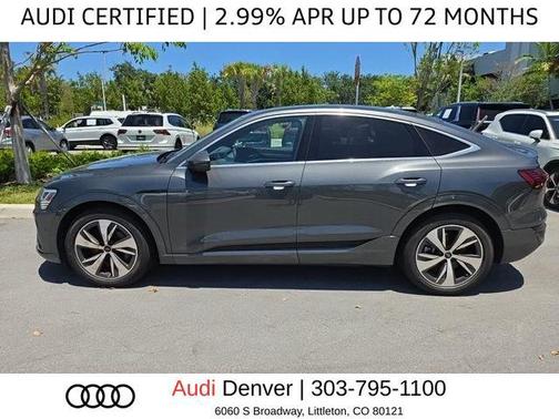 Daytona Gray Pearl Effect 2024 Audi Q8 e-tron Premium Plus