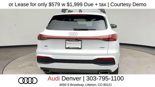 Glacier White Metallic 2025 Audi Q5 Premium TFSI quattro S tronic