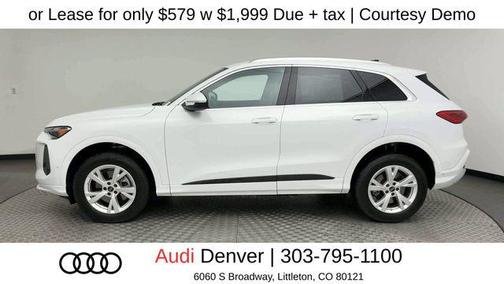 Glacier White Metallic 2025 Audi Q5 Premium TFSI quattro S tronic