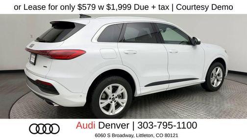 Glacier White Metallic 2025 Audi Q5 Premium TFSI quattro S tronic