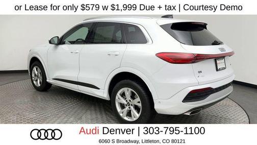 Glacier White Metallic 2025 Audi Q5 Premium TFSI quattro S tronic