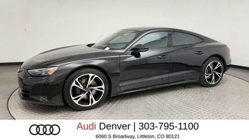 Mythos Black Metallic 2023 Audi e-tron GT Prestige quattro