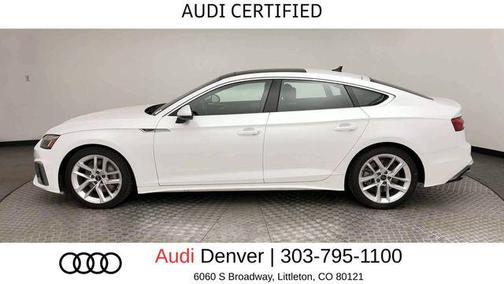 Ibis White 2023 Audi A5 Sportback 45 S Line Premium