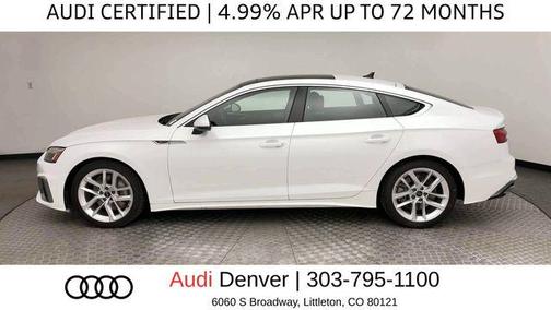 Ibis White 2023 Audi A5 Sportback 45 S Line Premium