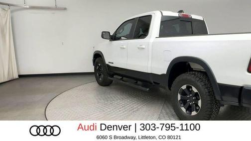 Bright White Clearcoat 2019 RAM 1500 Rebel