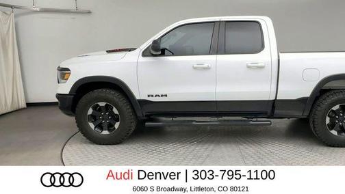 Bright White Clearcoat 2019 RAM 1500 Rebel