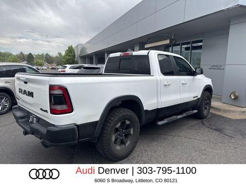 Bright White Clearcoat 2019 RAM 1500 Rebel